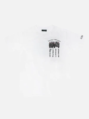 THE WORLD IS YOURS 2 T SHIRTS-WHT