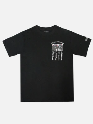 THE WORLD IS YOURS 2 T SHIRTS-BLK