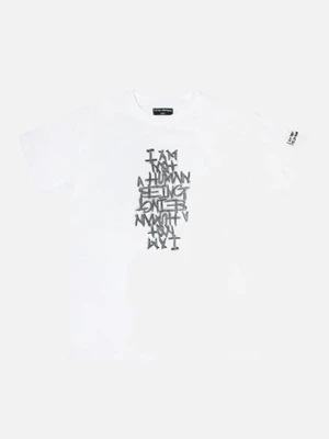 NEW 3D BAISC LOGO T SHIRTS-WHT