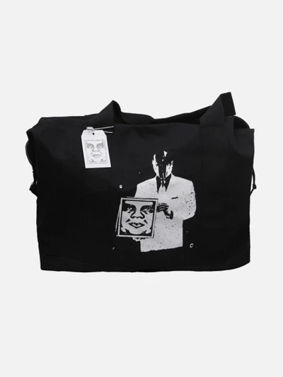 CORPORATE VIOLENCE WEEKENDER BAGS-BLK