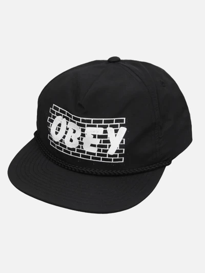 BRICKWALL SNAPBACK-BLK