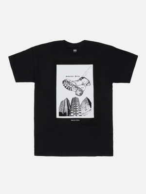 SUBURBAN BOOT TEE-BLK