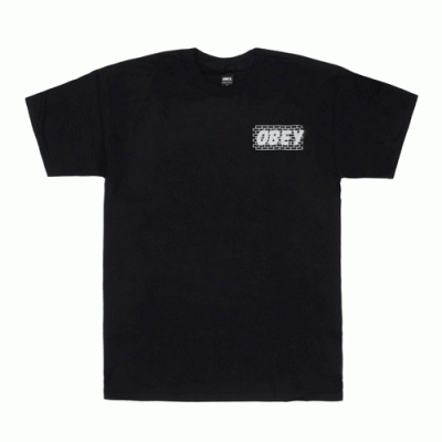 BRICKWALL TEE-BLK