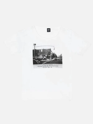 SECOND AVE. TEE-WHT