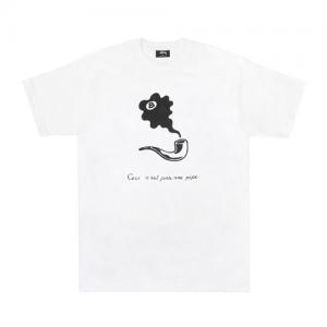 8 BALL PIPE TEE-WHT