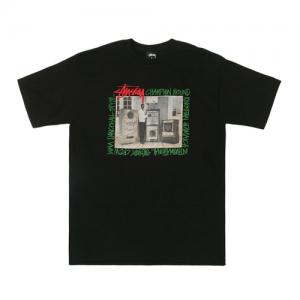 KINGSTON CREW TEE-BLK