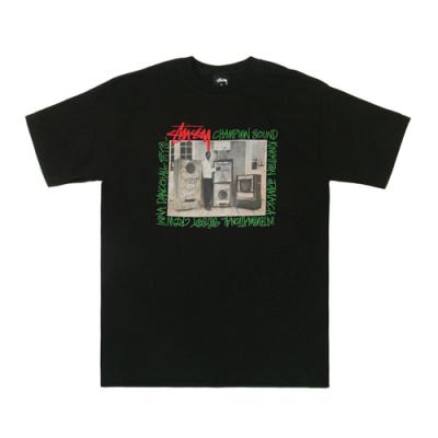 KINGSTON CREW TEE-BLK