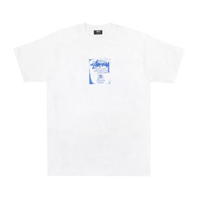 WT STAMP TEE-WHT
