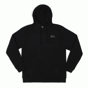 BASIC STUSSY HOOD-BLK(GRY)