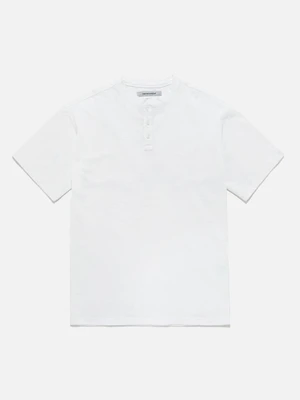 S/S HENLEY T-SHIRT FS [WHITE]