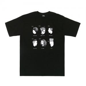 CUTS TEE-BLACK