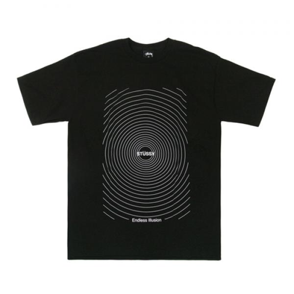 ENDLESS ILLUSION TEE-BLACK