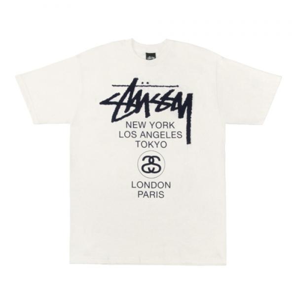 WORLD TOUR PIG. DYED TEE-NATL