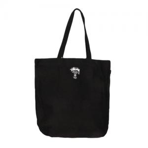 WORLD TOUR CANVAS TOTE-BLK