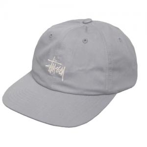 CLASSIC LOGO STRAPBACK CAP-GRY