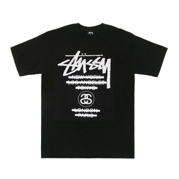 WT TAPED TEE-BLK