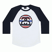 TOM TOM LINK RAGLAN - WHTNVY