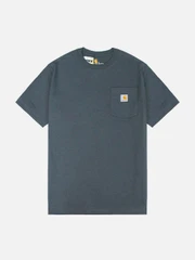 (K87) 워크 포켓 반팔티 BLUE STONE (BLS)