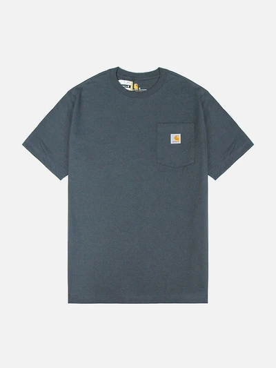 (K87) 워크 포켓 반팔티 BLUE STONE (BLS)