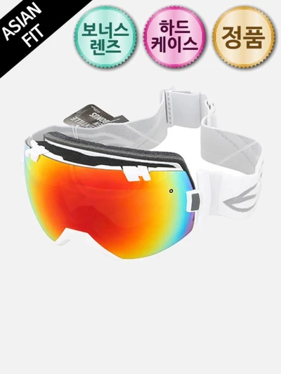 정품 I-OX SMU WHITE**(RED-SOLX LENS)+(BONUS LENS)
