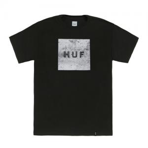 CONCRETE BOX LOGO TEE-BLK
