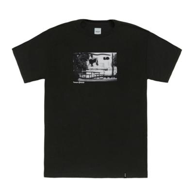 HUF x CHOC KEENAN SWITCH FLIP TEE-BLK