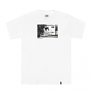 HUF x CHOC KEENAN SWITCH FLIP TEE-WHT