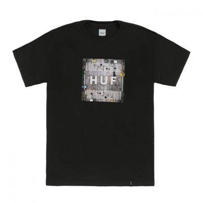 INTERSECTION BOX LOGO TEE-BLK