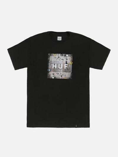INTERSECTION BOX LOGO TEE-BLK