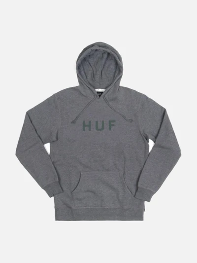 ORIGINAL LOGO PULLOVER FLEECE-GREY(GREY)