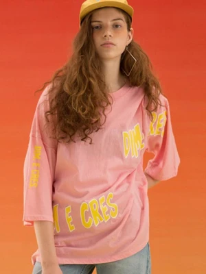 OVERSIZE SUMMER T-SHIRTS_PINK