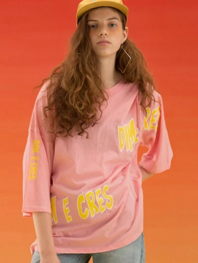OVERSIZE SUMMER T-SHIRTS_PINK