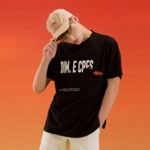 POCKET POINT BOXY HALF TEE_BLACK