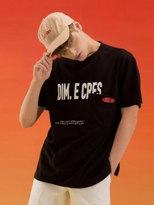 POCKET POINT BOXY HALF TEE_BLACK