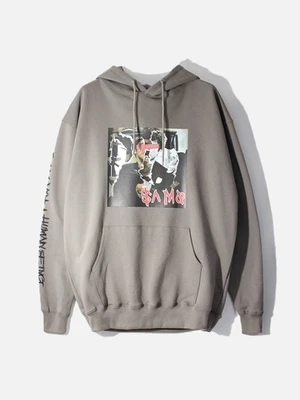 SCARFACE COLLEGE HOODIE-MOON ROCK