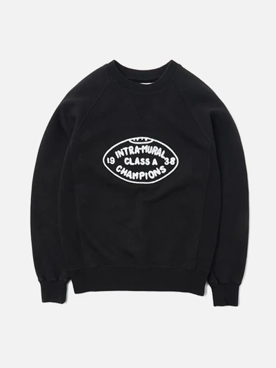 RUGBY CREW NECK ES [BLACK]
