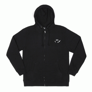 ROACH ZIP HOOD-BLK