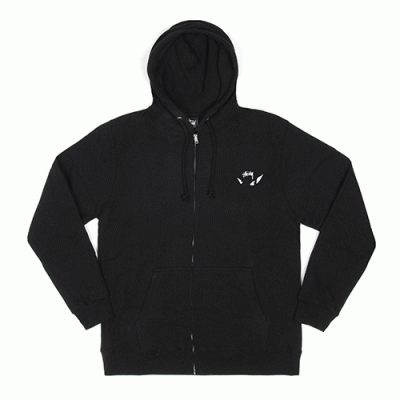 ROACH ZIP HOOD-BLK