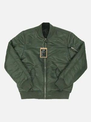ELITE REVERSIBLE MA-1 JACKET-OLIVE/BLK