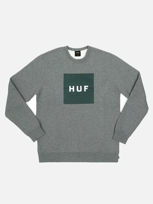 BOX LOGO CREWNECK FLEECE-GRY