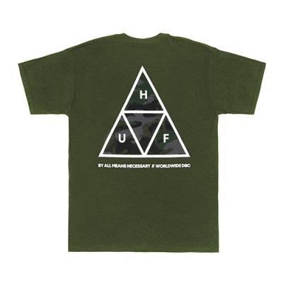 MUTED MILTARY TRIPLE TRIAGNLE TEE-MILTARY