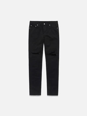 CRUSHED DENIM PANTS FA [BLACK](FAVD01)