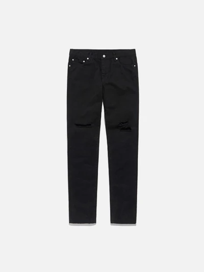 CRUSHED DENIM PANTS FA [BLACK](FAVD01)