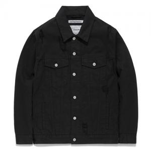 CRUSHED DENIM JACKET FA [BLACK](FAVJ11)