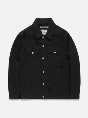 CRUSHED DENIM JACKET FA [BLACK](FAVJ11)