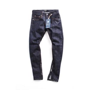 [URBAN STUFF] USF SIDE ZIP DENIM PANTS INDIGO