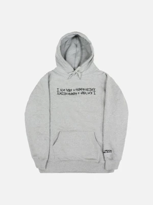 BASIC LOGO 2 HOODIE - GREY