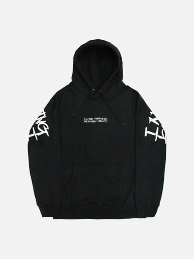 BIG LOGO HOODIE - BLACK