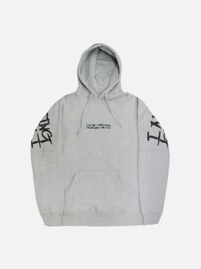 BIG LOGO HOODIE - GREY