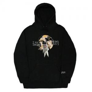 MOONFUCKER HOODIE - BLACK